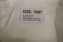 Load image into Gallery viewer, US Navy Women&#39;s White Dress Slacks/Pants, Size: 16 MT, 8410-01-474-6840, New