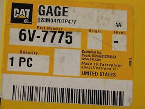 Caterpillar Dial Indicating Differential Gage, PN 6V7775, NSN 6685-01-476-1420