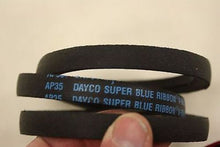 Load image into Gallery viewer, Dayco Super Blue Ribbon V Belt, Part AP35, NSN 3030-00-232-5959