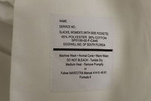 Load image into Gallery viewer, US Navy Women&#39;s White Dress Slacks/Pants, Size: 16 MT, 8410-01-474-6840, New