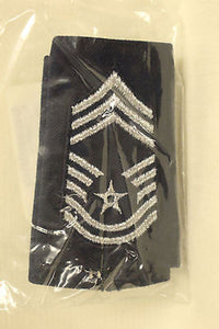 Set of Air Force Chief Master Sergeant Epaulet, Small, 8455-01-388-8114, New