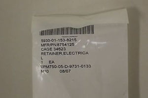 Electrical Switch Retainer, NSN 5930-01-153-8215,P/N 8754125, NEW!