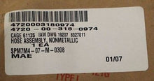 Load image into Gallery viewer, Nonmetallic Hose Assembly, P/N 8327011, NSN 4720-00-318-0974
