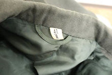 Load image into Gallery viewer, Vintage Men&#39;s Military Coat with Metal Buttons, Size: 41R, Color: Green