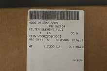 Load image into Gallery viewer, Hydraulic Reservoir Filter, NSN: 4330-01-232-8305, P/N: 167154, New!