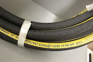 Parker SW569-750 Marine Fuel/Wet Exhaust Hose, 50' roll