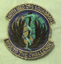 Load image into Gallery viewer, 60th Med Ops Squadron, Rise To The Challenge Patch, Sew On