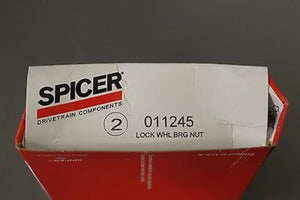 Spicer Drivetrain Components Lock Whl Brg Nut, PN 0011245, Set of 2, NEW!