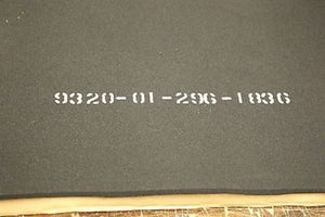 Cellular Rubber Sheet, NSN 9320-01-296-1836, P/N MIL-R-6130C, NEW!