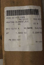 Load image into Gallery viewer, Electrical Heating Element, P/N 07131, NSN 4520-00-518-1329