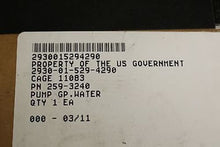 Load image into Gallery viewer, Caterpillar GP Water Pump, P/N 259-3240, NSN 2930-01-529-4290, NEW!