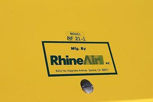 Rhine Air Inc, Mdl NF 21-1, High Pressure Ambient Air Breathing Pump, New
