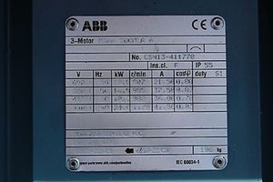 ABB Alternating Motor, NSN 6105-25-150-9953, M3AA 200MLA 6, NEW!