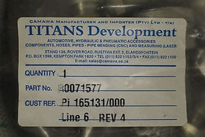 Fuel System Parts Kit, NSN: 2910-01-557-6551, P/N: R0071577, New!