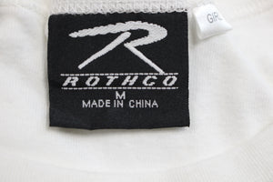 Rothco Camo Army Girls T-Shirt, White, Size: Medium, New!