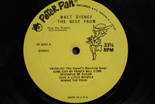 Load image into Gallery viewer, The Best From Walt Disney Vinyl Record - 33 1/3 RPM - Used