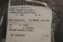 Load image into Gallery viewer, Electrical Receptacle Connector, 5935-01-500-5492, ENSP1F5, 91814352, New