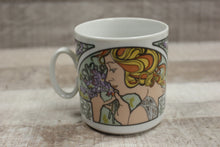 Load image into Gallery viewer, Czechoslovakia Lady Art Coffee Tea Drinking Mug Cup -Used