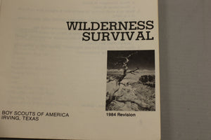 Boy Scouts of America Merit Badge Series Wilderness Survival - Used