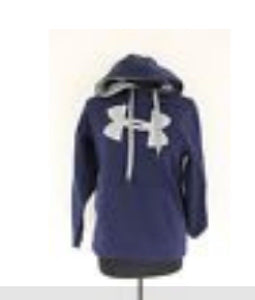 Under Armour Navy Blue Hoodie, Small