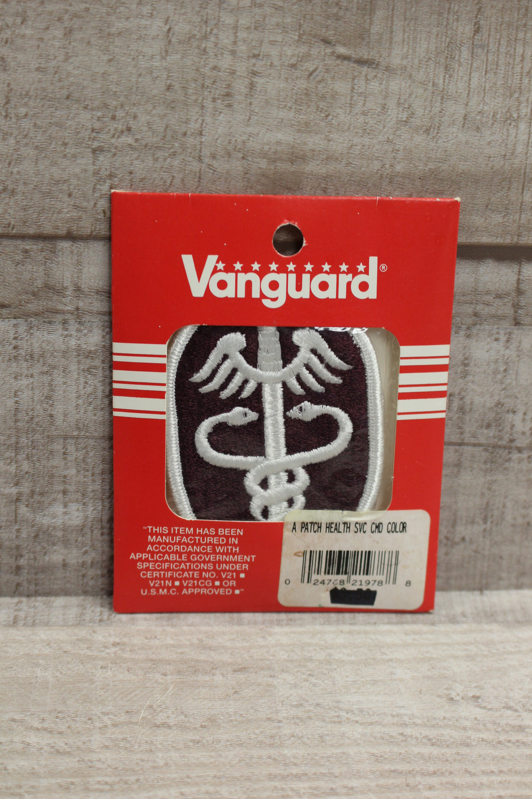 Vanguard Army Patch: Health Service Command - Color - New