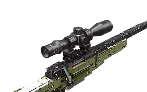 Caliber Precision Building Blocks Sniper Rifle - 12+ Age - 1491 Pieces - New