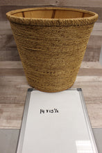 Load image into Gallery viewer, Laundry Hamper Trash Bin Décor Wooden Basket -Brown -New