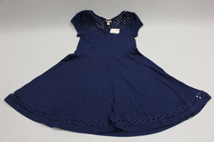 Cape Juby Blue Dress Lace Cutoff M/M