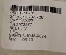 Load image into Gallery viewer, Cummins V Ribbed Belt - 3972377/ G12-C7-F09 / 3030-01-570-3726 - New