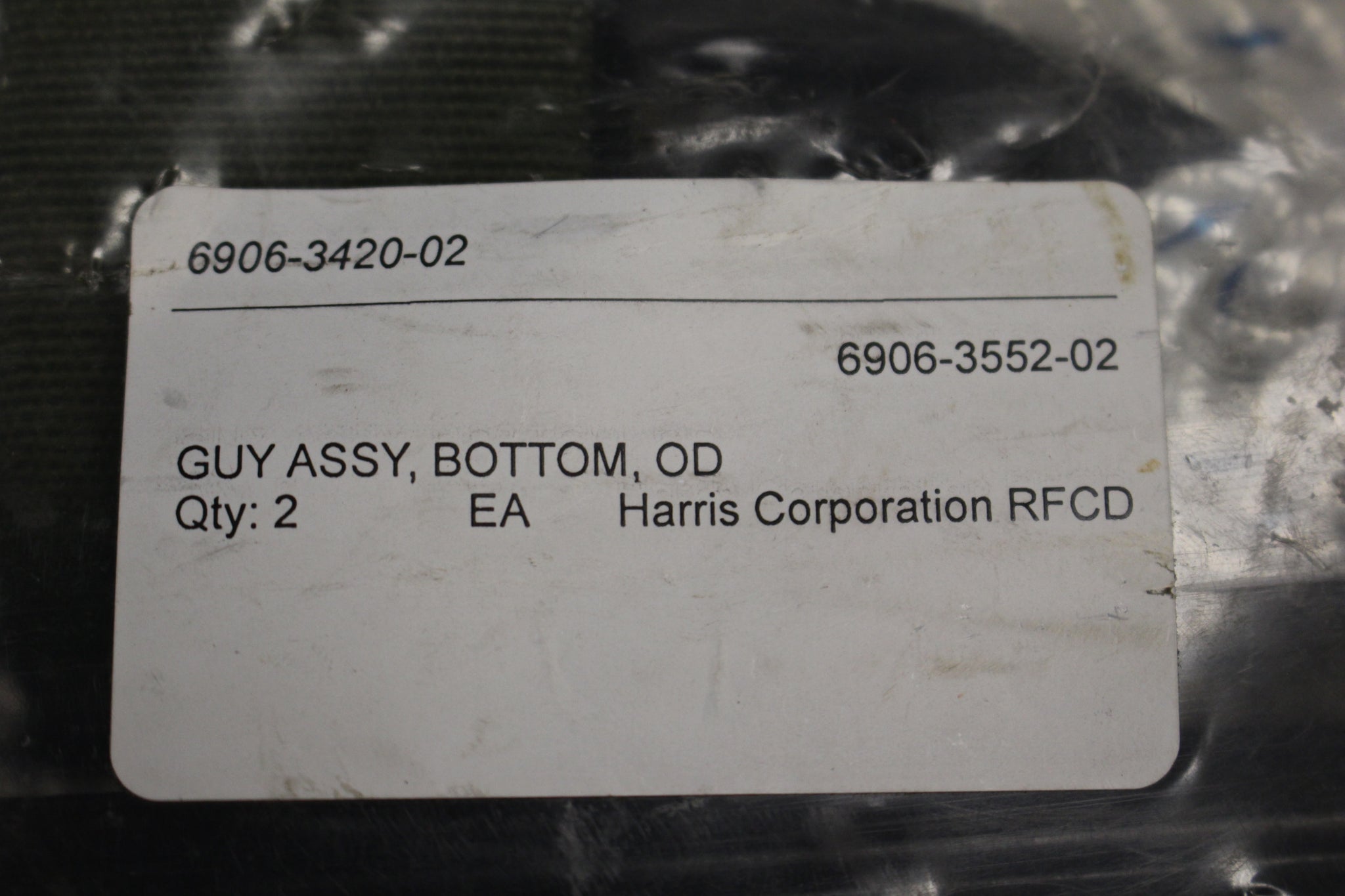 Harris Chain Shell Bottom Harris Corporation Bottom GUY OD Assembly (Set of 2) – Military Steals ...