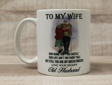 Load image into Gallery viewer, To My Wife Coffee Cup Mug - Choose Style - Husband Wedding Grumpy Grow Old - New