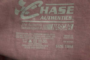 Juan Pablo Montoya #42 Nascar "I Love Racing" Baby Onsie, Size: 18 Months, Pink, New!