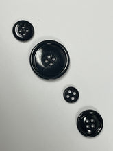 Load image into Gallery viewer, US Army Trench Coat Replacement Buttons - Black - Choose Size