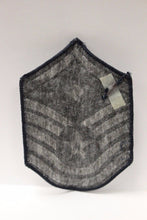 Load image into Gallery viewer, AF Air Force Embroidered Chevron Master Sergeant 1st Sergeant E-7, Small, 3.5&quot;,