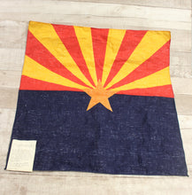 Load image into Gallery viewer, Arizona State Miniature Flag Banner Bandana With Information Card