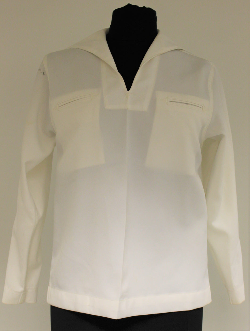US Navy Enlisted Women s White Jumper Top 8410 01 312 1453 Size 14M Military Steals and Surplus