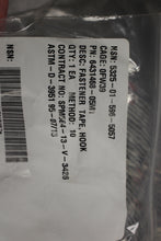 Load image into Gallery viewer, 25 Yard Roll of 2 Inch Hook Fastener Tape, 5325-01-596-5057, 6431468-05M1, New