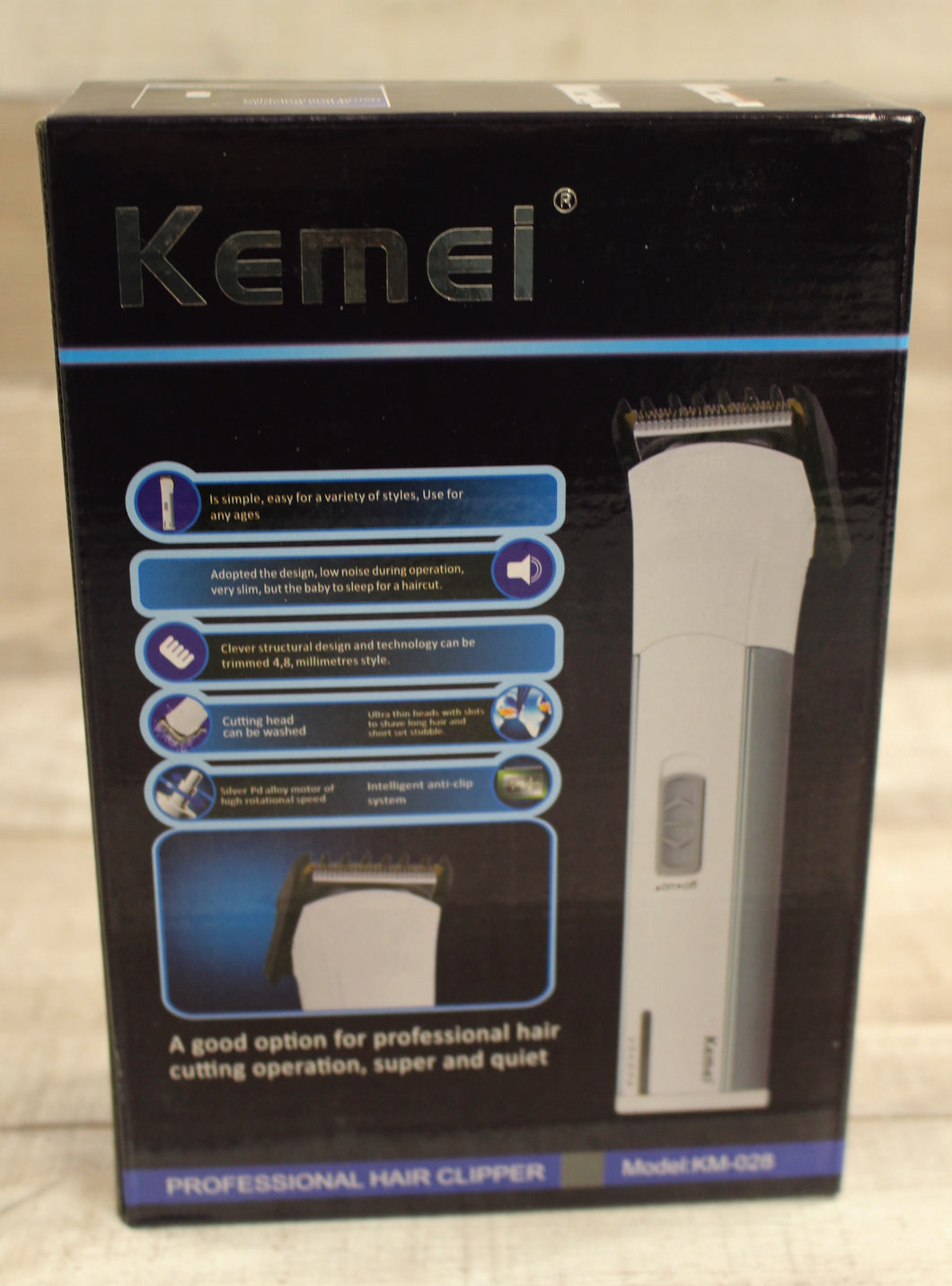 Kemei KM-028 Professional Hair Clippers-New