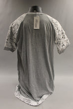 Load image into Gallery viewer, Meaneor Women&#39;s Casual Short Sleeve Pullover Dress With Lace - Size XXL -Grey -New
