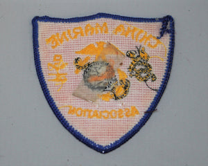 China Marine Association Patch - 3 Inch - Sew On