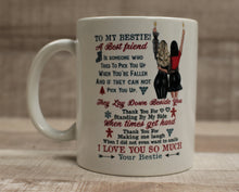Load image into Gallery viewer, To My Bestie Best Friend Coffee Mug Gift For BFF - 11 oz - New