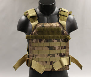 Sentry Plate Carrier Vest with AR550 Level 3+ Curved and Coated Plates - Multicam - New