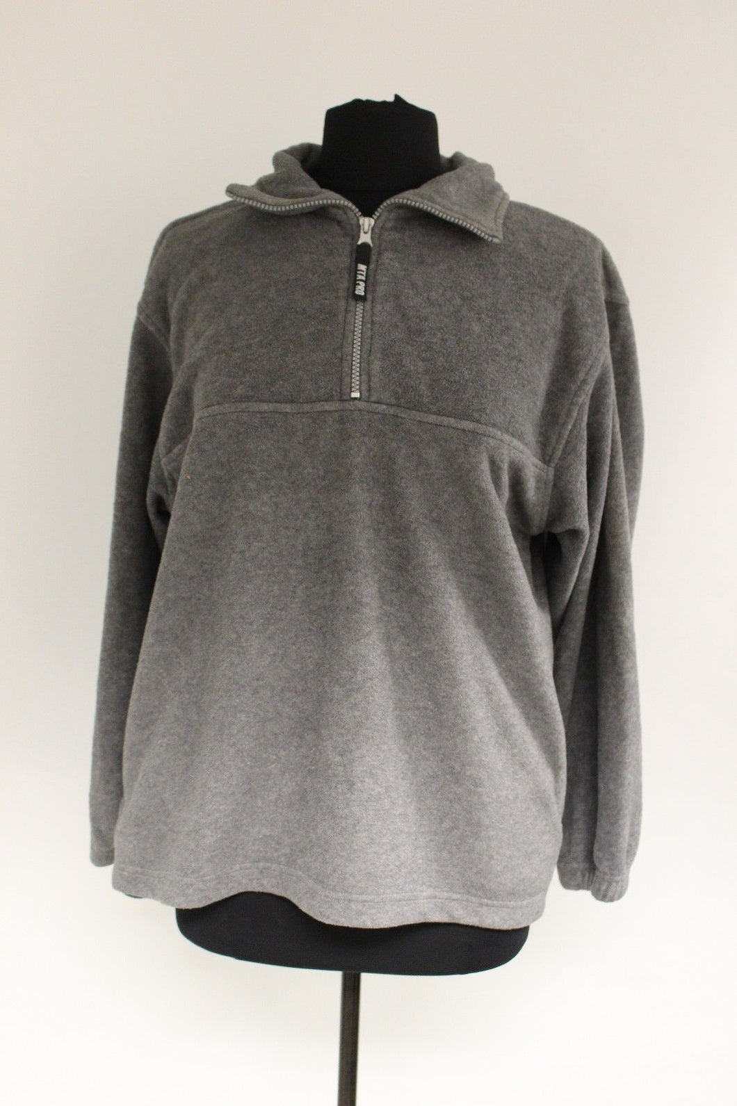 Simple Pleasures MTA Pro 3/4 Zip Pullover, Size: XL, Gray