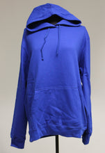 Load image into Gallery viewer, Port &amp; Company Blue Hoodie, Size: Large