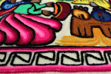 Load image into Gallery viewer, South American Themed Decorative Folk Art Inspired Needle Work Case Cover