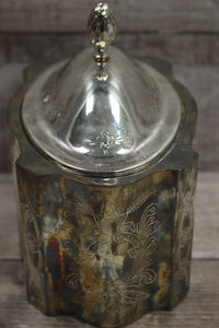 Elder Beerman Silverplated Jewelry Box - Used