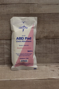 Medline Extra Absorbent ABD Pad - 5" x 9" - Sterile - NON21450 - New