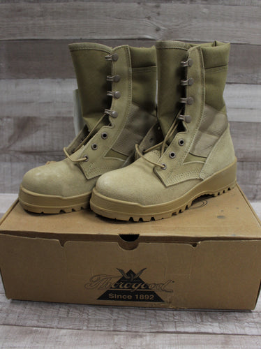 Thorogood Hot Weather Steel Toe Boot - 4R - Desert Tan - New