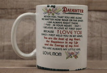 Load image into Gallery viewer, To My Daughter / Granddaughter Coffee Cup Mug - Choose Design - New