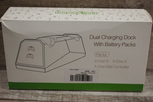 innoAura Dual Charging Dock with Battery Packs - For X-OneS - X-One X - X-One Elite - New
